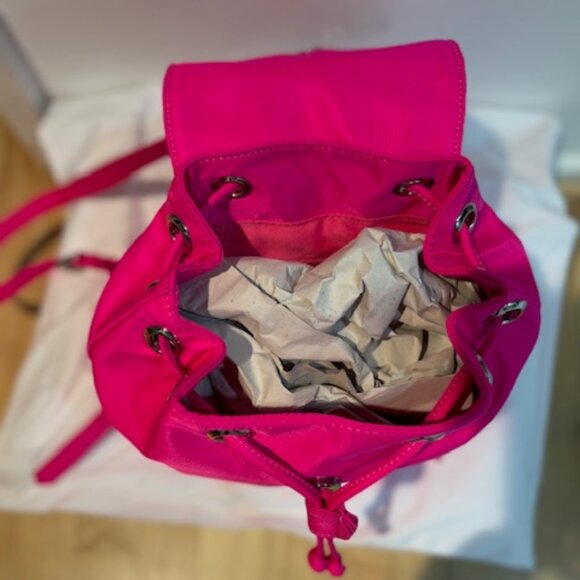 Lover+Friends Hot Pink Back Pack with Storage Bag Never Worn - Picture 6 of 7